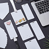 24Pcs 2 Styles PVC Plastic Badge Display Cards DIY-FG0006-35-5