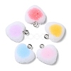 Opaque Resin Pendants RESI-A025-01-1