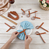 Imitation Leather Napkin Rings Straps AJEW-WH0709-340A-3