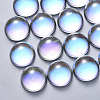 Transparent Glass Cabochons X-GLAA-S190-013A-D01-1