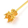 Alloy Hair Stick Findings FIND-O002-01G-2