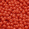 Opaque Colours Glass Seed Beads SEED-C001-02B-12-3