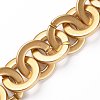 Handmade Opaque Spray Painted Acrylic Rolo Chains AJEW-JB00846-5
