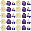 120pcs 3 Style Dried Pansy Flower DIY-HY0001-62-1