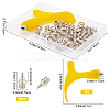 51Pcs 2 Styles Track Shoes DIY Accessories DIY-GF0005-11-2
