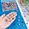 120Pcs Glass Pendants PALLOY-PHE00012-3