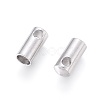 Tarnish Resistant 304 Stainless Steel Cord Ends STAS-F232-01E-P-2