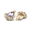 Glass Rhinestone Pendants FIND-TAC0017-07LG-04-2