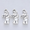 Tibetan Style Alloy Pendants X-TIBE-R316-045AS-RS-1