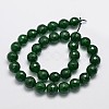 Natural Malaysia Jade Bead Strands G-A147-10mm-A07-2
