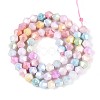 Anti-Tarnish Electroplate Bicone Glass Beads Strands EGLA-T021-6mm-16-10-2