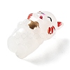 Luminous Resin Lucky Cat Display Decorations DJEW-P020-01C-4