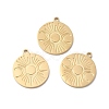 Ion Plating(IP) 316L Surgical Stainless Steel Charms STAS-H213-83G-3