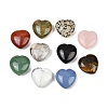 Natural Gemstone Heart Display Decorations G-D369-01-1