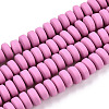 Handmade Polymer Clay Beads Strands CLAY-N008-008B-1