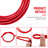10M Round Rubber Elastic Cord Lanyard Rope EC-WH0008-02B-6