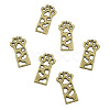 Open Back Bezel Pendants X-PALLOY-TAC0010-08AB-3