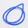 Natural & Dyed Malaysia Jade Bead Strands G-A146-4mm-A21-2