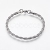 Tarnish Resistant 304 Stainless Steel Chain Bracelets BJEW-P236-27P-1