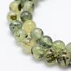 Natural Prehnite Beads Strands G-P322-48-8mm-4