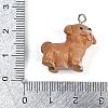 Cute Opaque Resin Pendants LS-RESI-R458-05D-3