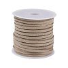 Dark Khaki Color Faux Suede Cord X-LW-R003-23-1