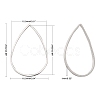 Brass Linking Rings LS-X-KK-T037-06P-NF-2