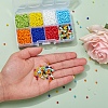 8 Colors Glass Seed Beads SEED-YW0001-58-8