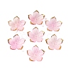 Transparent Acrylic Bead Caps TACR-P011-03B-1