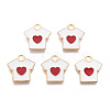 Alloy Enamel Pendants ENAM-S121-088-3