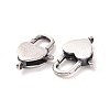925 Sterling Silver Lobster Claw Clasps STER-D036-02AS-2