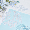 5Pairs Embroidery Thread Clothing Patches PATC-GF0001-97A-4