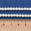 Electroplated Synthetic Non-Magnetic Hematite Beads Strands G-U003-13B-4