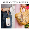 Hand-woven Flower Pendant Decorations KEYC-TAC0009-02KCG-05-6