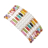 7Pcs Glass Seed Beads Stretch Bracelets for Women BJEW-MZ00280-4