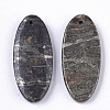 Natural Pyrite Pendants X-G-S366-005-2
