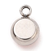 304 Stainless Steel Charms STAS-I165-04C-P-09-2