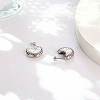 Non-Tarnish 304 Stainless Steel Stud Earrings ER8501-2-2