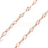 Ion Plating(IP) 304 Stainless Steel Textured Dapped Chains CHS-D004-02RG-2