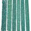 Electroplate Glass Beads Strands EGLA-A044-P6mm-B31-2