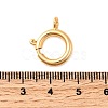 Brass Spring Ring Clasps KK-D407-20G-E-3