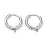304 Stainless Steel Huggie Hoop Earring Findings SA-CBA1CA2-11P-1
