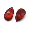 Faceted Glass Pendants X-GLAA-F069-L-A03-2