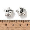 Tibetan Style Alloy Beads PALLOY-P302-01D-AS-3