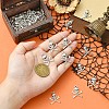 50Pcs Tibetan Style Alloy Pendants FIND-YW0009-48-5