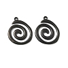 Ion Plating(IP) 304 Stainless Steel Pendants STAS-P322-11B-1