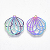 Ion Plating(IP) 304 Stainless Steel Filigree Pendants X-STAS-R102-07-2