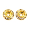 Brass Crystal Rhinestone Beads RB-F035-06A-3