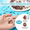 Picasso Baking Paint Glass Seed Beads SEED-TA0001-62K-4