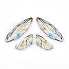 Epoxy Resin Pendants RESI-T057-27B-2